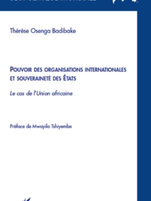 Pouvoir des organisations internationales et souveraineté des Etats : Le cas de l'Union africaine