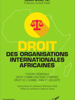 Droit des organisations internationales africaines : Théorie générale. Droit communautaire comparé. Droit de l'Homme, paix et sécurité